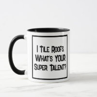 Roofer Super Talent. Zwei Tone-Kaffee-Tasse