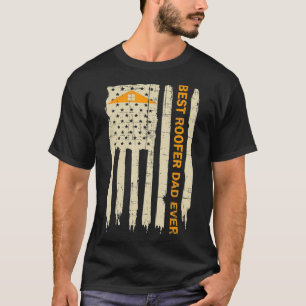 ROOFERBest Roofer Vater je T-Shirt