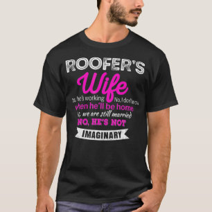 Roofers Ehefrau Tshirt Funny Anniversary Geschenke