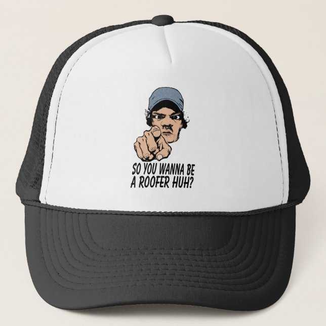 Roofers Hat Truckerkappe (Vorderseite)