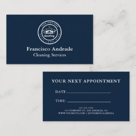 Roofing Company | Custom Logo Services Terminkarte