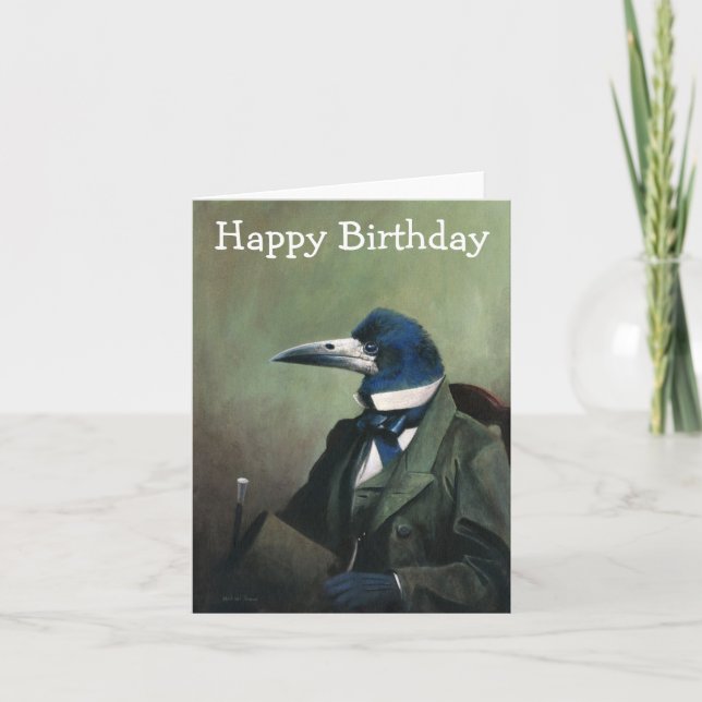 Rook Birthday Card Karte (Vorderseite)