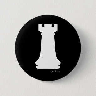 Rook Chess Piece Group Kostüm Schach Club Bistro Button
