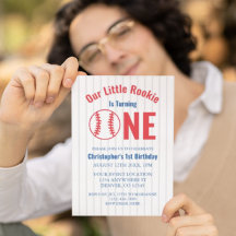 Rookie Baseball 1. Geburtstag