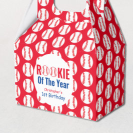 Rookie Baseball 1. Geburtstag Geschenkschachtel