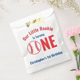 Rookie Baseball 1. Geburtstag Geschenktütchen