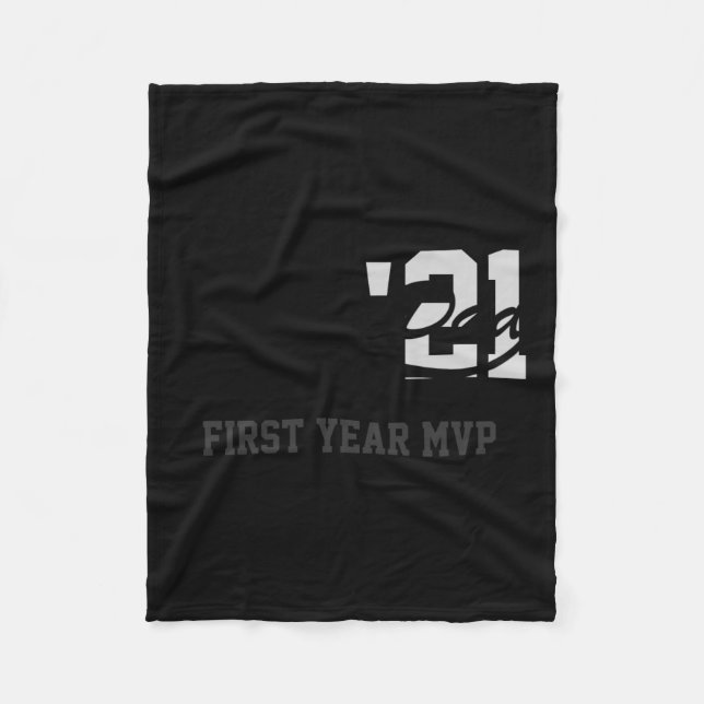 Rookie Dad First Year Mvp Srty T Shirt  Fleecedecke (Vorderseite)