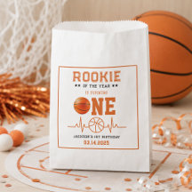 Rookie des Jahres 1. Geburtstag Basketball