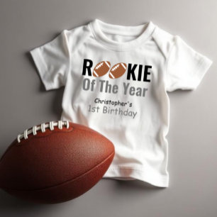 Rookie Football 1. Geburtstag Baby T-shirt