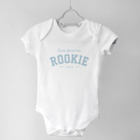 Rookie niedlich sportlicher Familienname hellblau