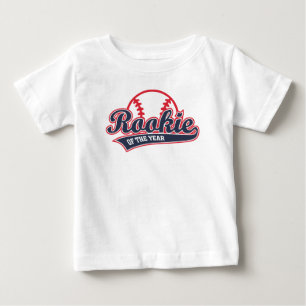 Rookie of the Year Kinder 1. Geburtstag Baby T-shirt
