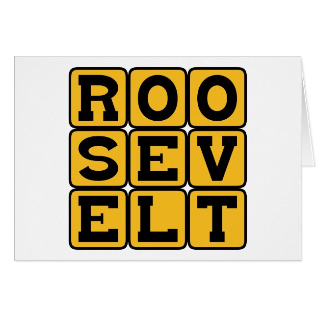 Roosevelt, Franklin oder Theodore (Vorderseite (Horizontal))