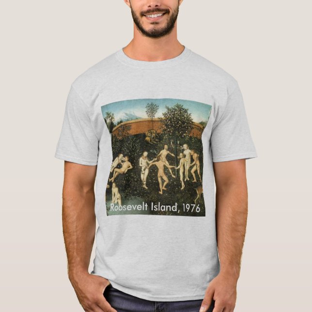 Roosevelt Island, 1976, versenkt T - Shirt (Vorderseite)