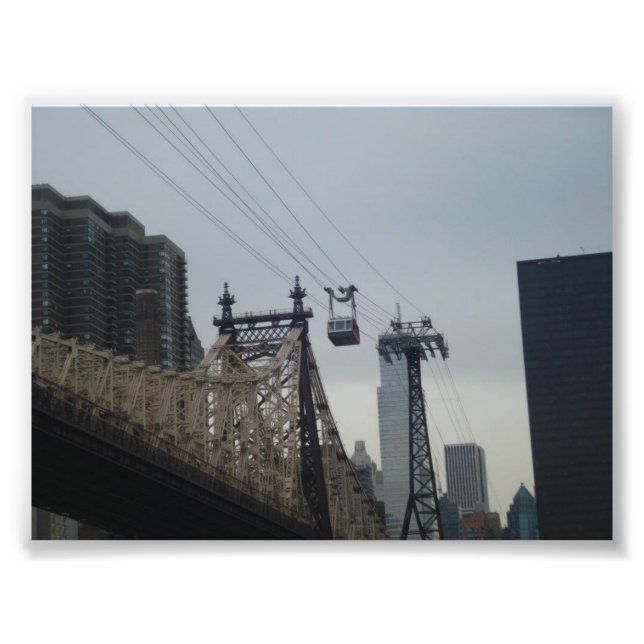 Roosevelt Island Tram Fotodruck (Vorne)