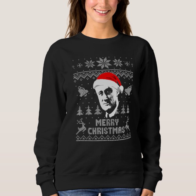 Roosevelt Merry Christmas Sweatshirt (Vorderseite)