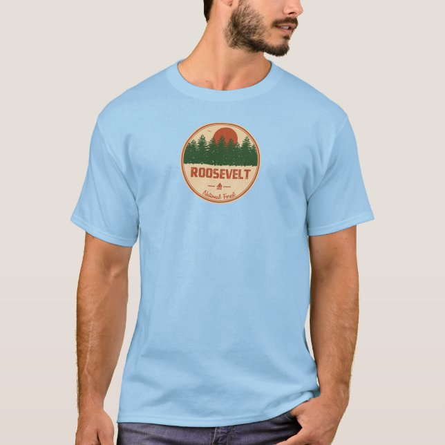 Roosevelt National Forest T-Shirt (Vorderseite)
