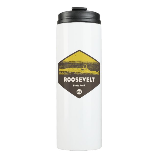 Roosevelt Staat Park Mississippi Thermosbecher (Vorderseite)