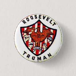 Roosevelt-Truman - Knopf Button
