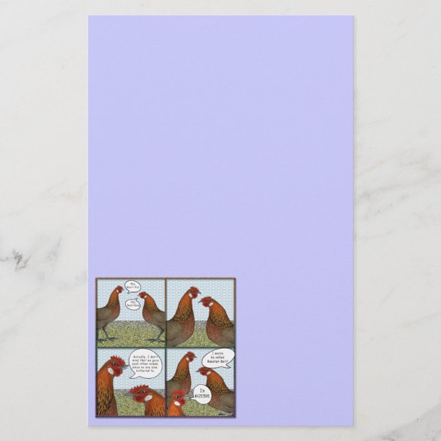 Rooster Bait Briefpapier (Vorderseite)