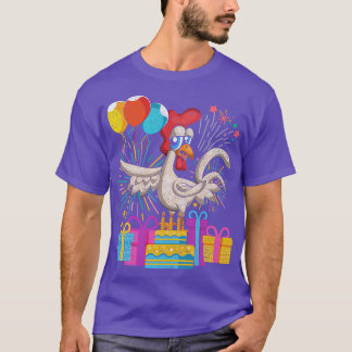 Rooster Birthday Gift Kindergeburtstag T-Shirt