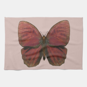 Rooster Butterfly Geschirrtuch