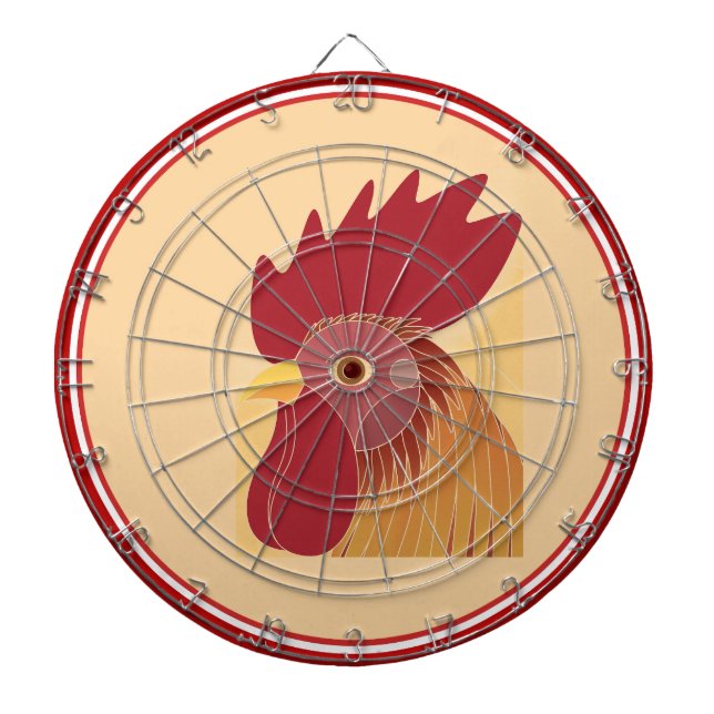 Rooster Dartscheibe (vorne)