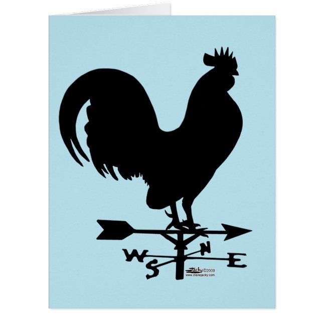 Rooster de Weathervane (Devant)