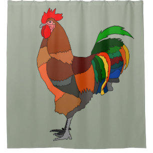 Rooster Duschvorhang
