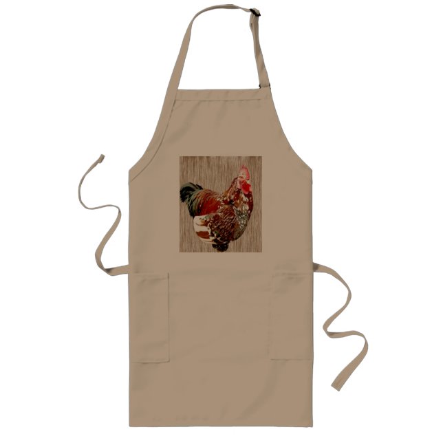 Rooster Extrovert, Apron Lange Schürze (Vorne)