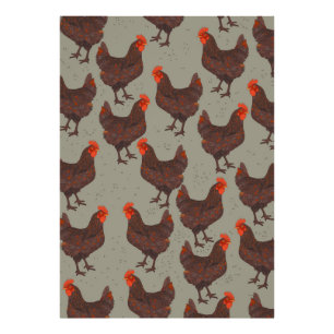 Rooster Farm Fotodruck