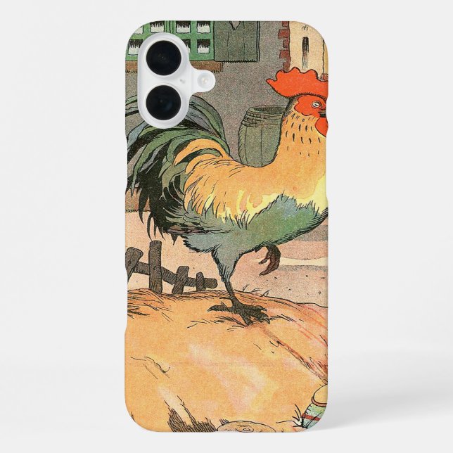 Rooster Farm Yard iPhone Hülle (Rückseite)