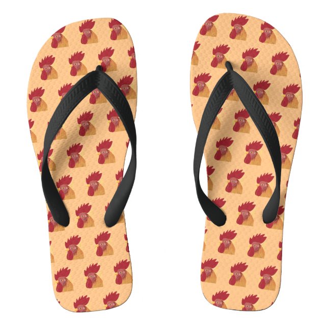 Rooster Flip Flops (Fußbett)