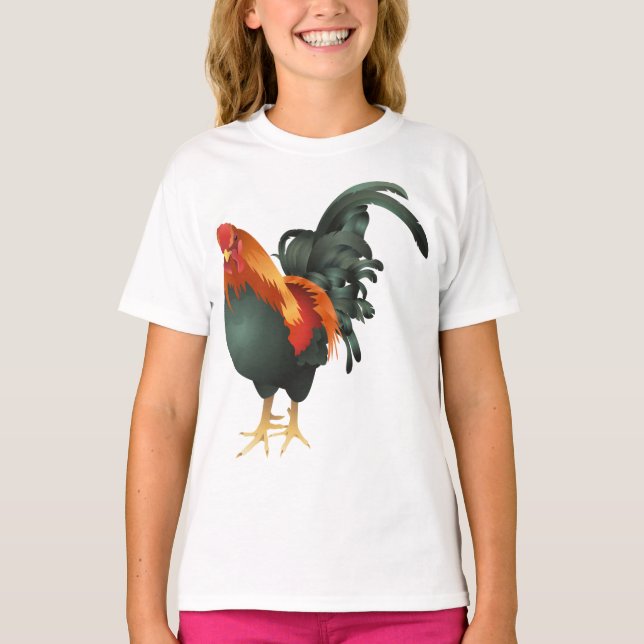 Rooster Girls T - Shirt (Vorderseite)