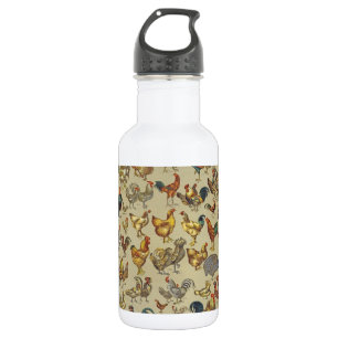 Rooster-Hühnerfarm Landtier Edelstahlflasche