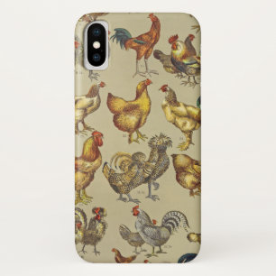 Rooster-Hühnerfarm Tiergeflügel Land Case-Mate iPhone Hülle
