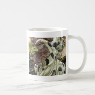 Rooster im Garten Kaffeetasse