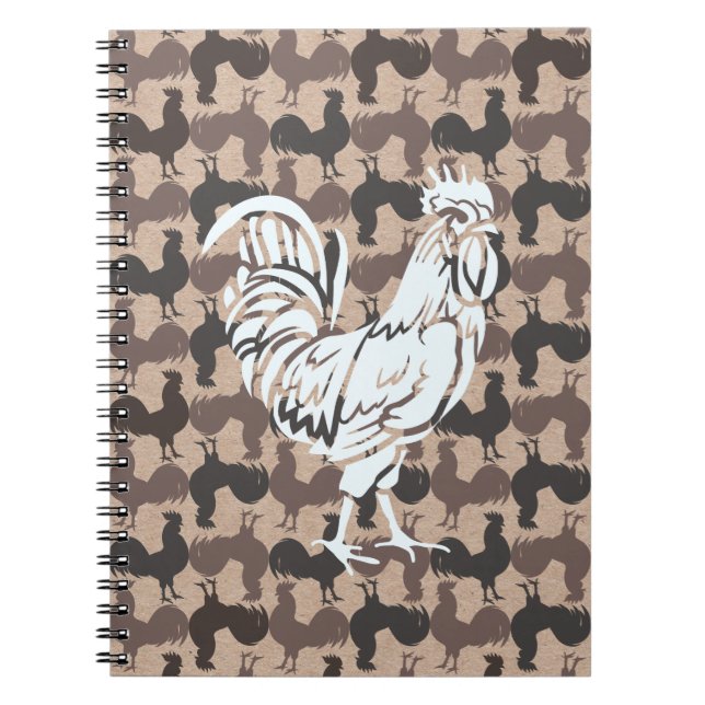 Rooster Journal-Notebook Notizblock (Vorderseite)