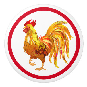 Rooster Keramik Cabinet Knock Keramikknauf
