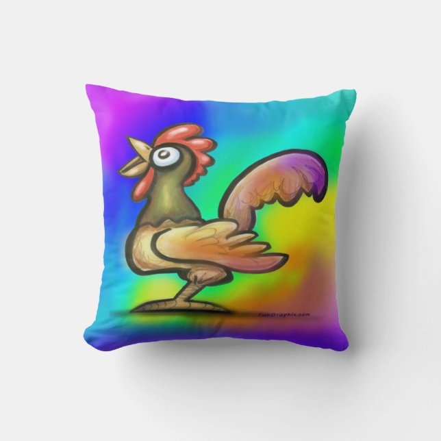 Rooster Kissen (Vorderseite)