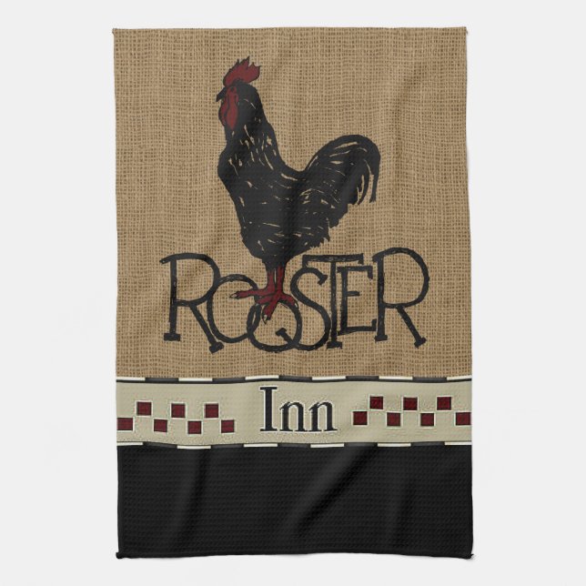 "Rooster" KITCHEN TOWEL Küchentuch (Vertikal)