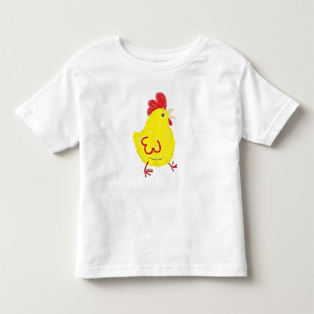 Rooster Kleinkind T-shirt (Vorderseite)