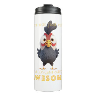 Rooster konzentrierte Phantastische Niedlich Adora Thermosbecher