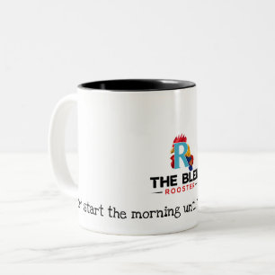 Rooster_Logo-01 Zweifarbige Tasse