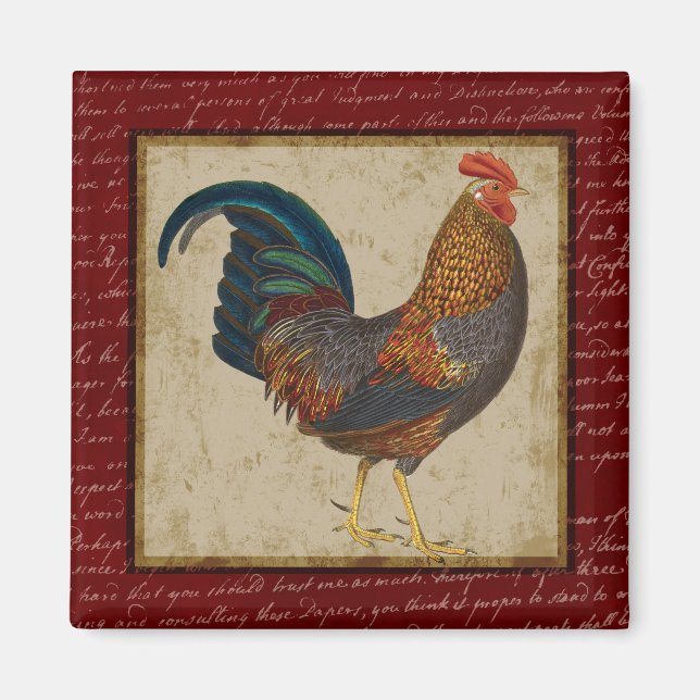Rooster Magnet (Vorne)