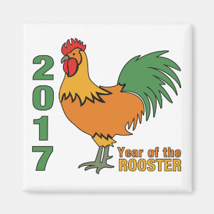 Rooster-Magnet 2017 Magnet