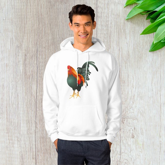 Rooster Mens Hoodie (Von Creator hochgeladen)
