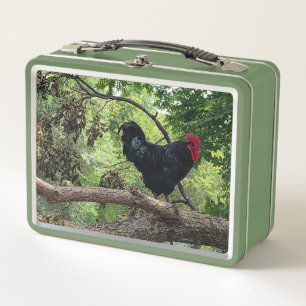 Rooster Metall Brotdose