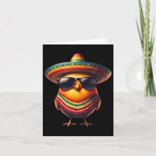 Rooster Mexikos Cinco De Mayo Chicken Lover Funny Karte