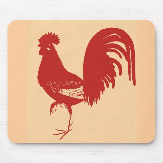 Rooster Mousepad (Vorne)