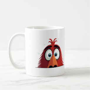 Rooster Peeking Niedlich Adorable Funny Animal Car Kaffeetasse